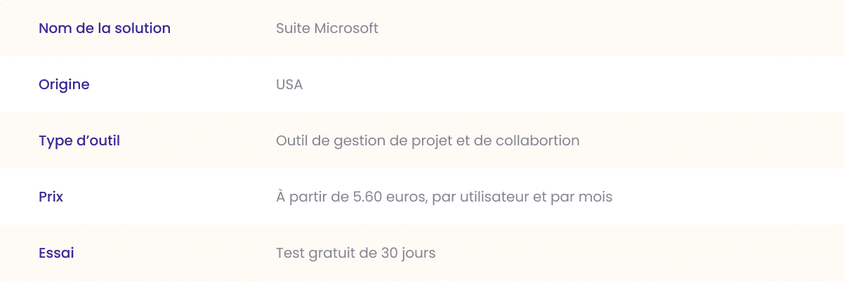 microsoft suite