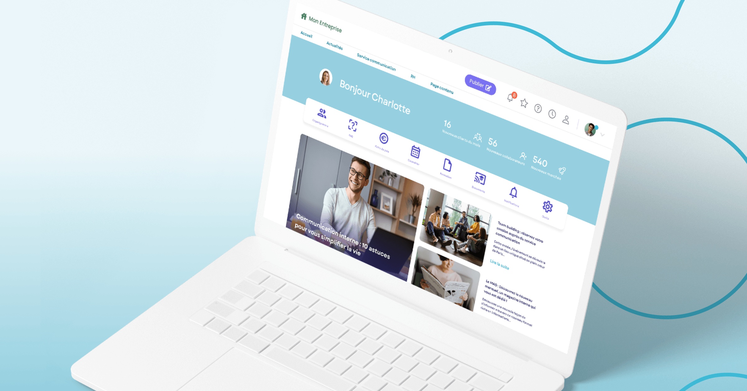 Les étapes pour configurer et déployer un intranet collaboratif