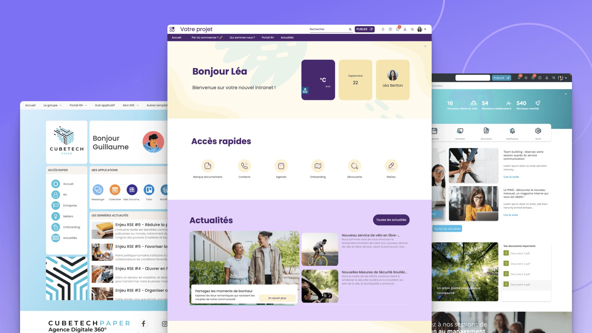 Jamespot et ses templates de plateforme